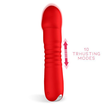 INTOYOU - MARYGOLD ESTIMULADOR CON MOVIMIENTO THRUSTING UP & DOWN  USB SILICONA