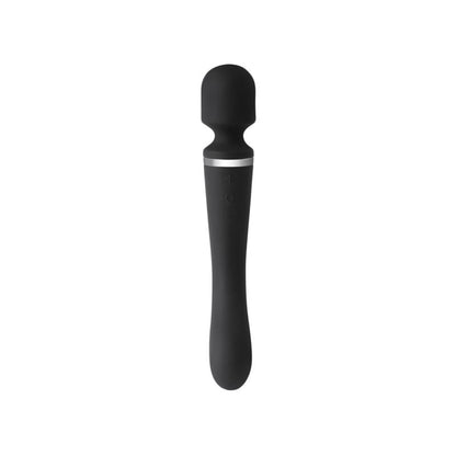 MOOVE - MASAJEADOR 2 EN 1 SILICONA NEGRO