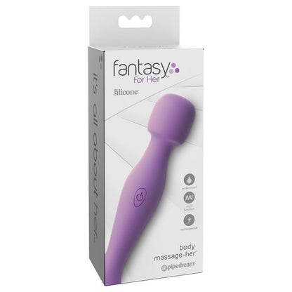 FANTASY FOR HER - MASAJEADOR BODY MASSAGE-HER COLOR PÚRPURA