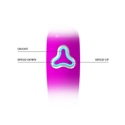 PRETTYLOVE - MASAJEADOR BODY WAND ROSA