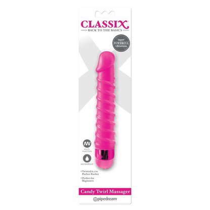 CLASSIX - MASAJEADOR CANDY TWIRL