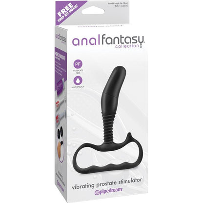 ANAL FANTASY COLLECT. - MASAJEADOR DE PRÓSTATA CON VIBRACIÓN NEGRO