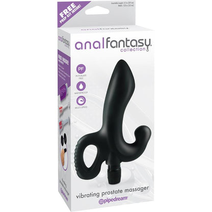 ANAL FANTASY COLLECT. - MASAJEADOR DE PRÓSTATA CON VIBRACIÓN NEGRO