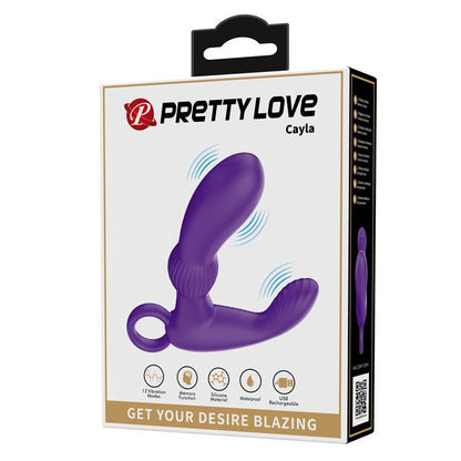 PRETTYLOVE - MASAJEADOR PROSTATICO CAYLA ROSA