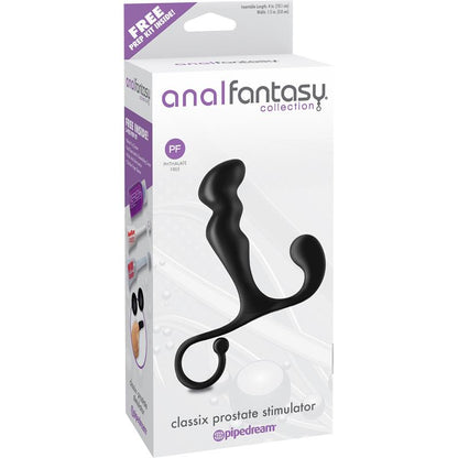ANAL FANTASY COLLECT. - MASAJEADOR PROSTÁTICO CLASSIX NEGRO