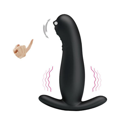 MR PLAY - MASAJEADOR PROSTÁTICO CON VIBRACIÓN Y FINGER