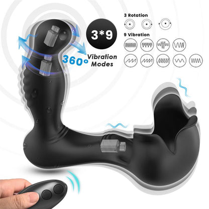 URBAN SKY - MASAJEADOR PROSTÁTICO ROTACIÓN 360º ESTIMULACIÓN TESTICULOS