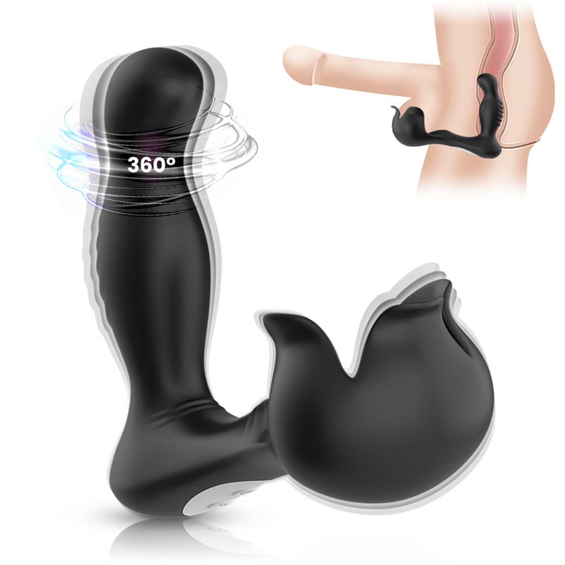 URBAN SKY - MASAJEADOR PROSTÁTICO ROTACIÓN 360º ESTIMULACIÓN TESTICULOS