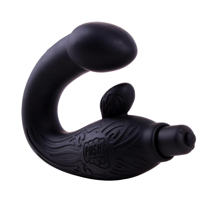 CHISA - MASAJEADOR PROSTÁTICO SILICONA 29 CM NEGRO