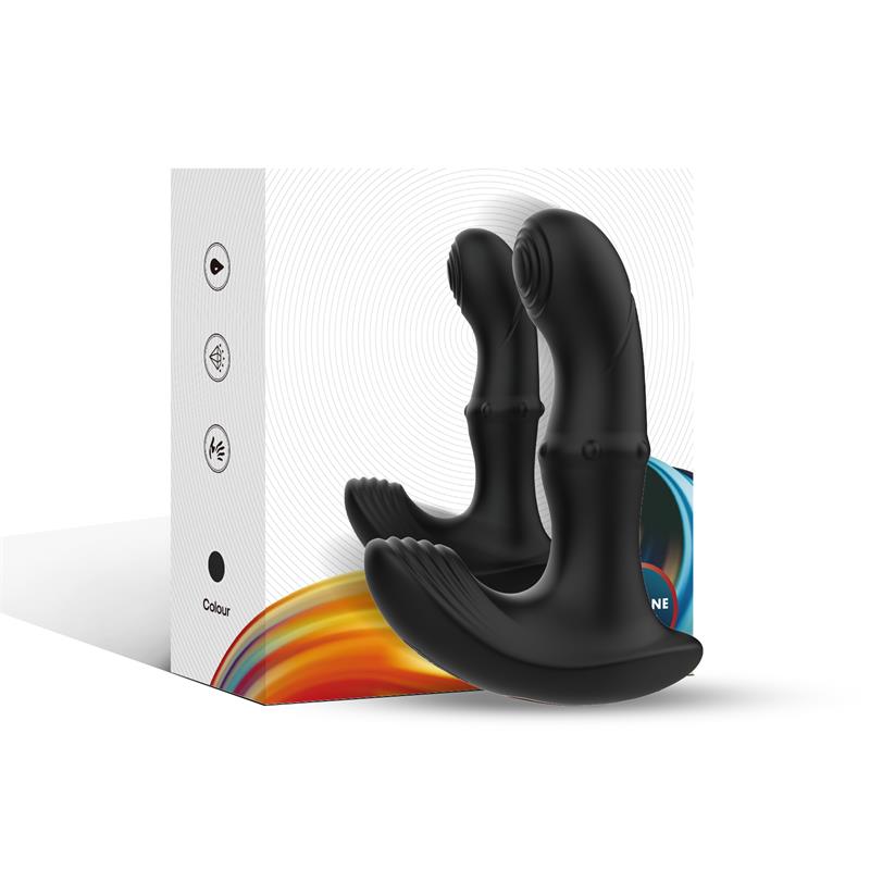 URBAN SKY - MASAJEADOR PROSTÁTICO VIBRACIÓN, THRUSTING Y ESTIMULADOR DE CLÍTORIS