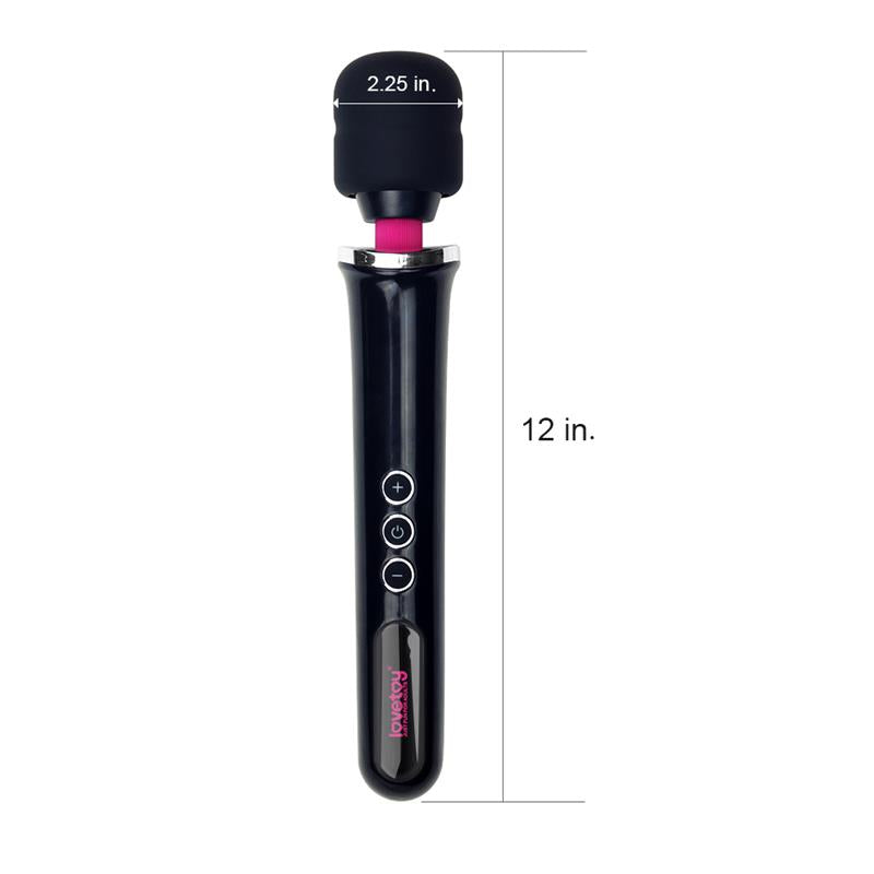 LOVETOY - MASAJEADOR TRAINING MASTER USB NEGRO