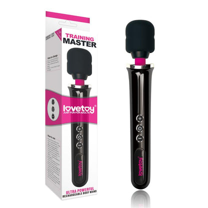 LOVETOY - MASAJEADOR TRAINING MASTER USB NEGRO
