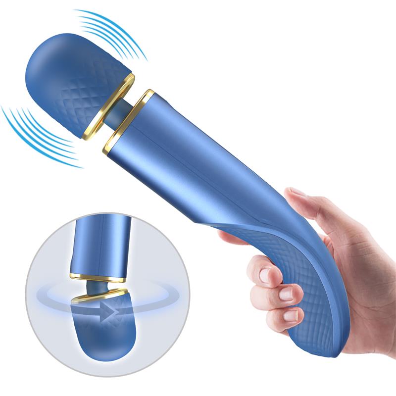 PRETTYLOVE - MASAJEADOR USB SILICONA AZUL