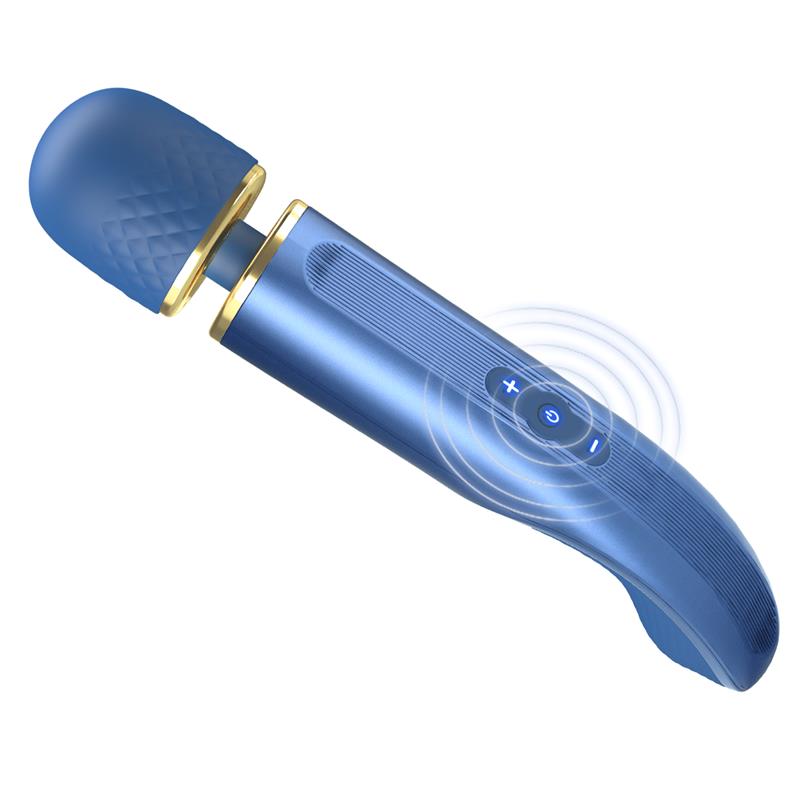 PRETTYLOVE - MASAJEADOR USB SILICONA AZUL