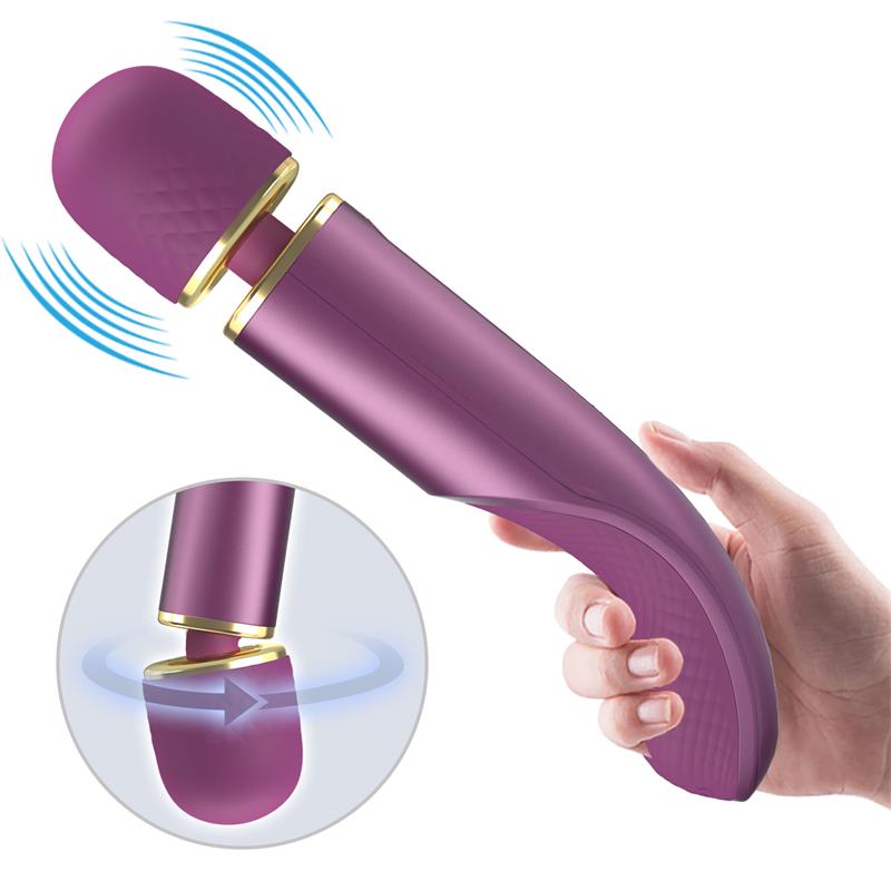 PRETTYLOVE - MASAJEADOR USB SILICONA PÚRPURA