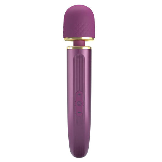 PRETTYLOVE - MASAJEADOR USB SILICONA PÚRPURA
