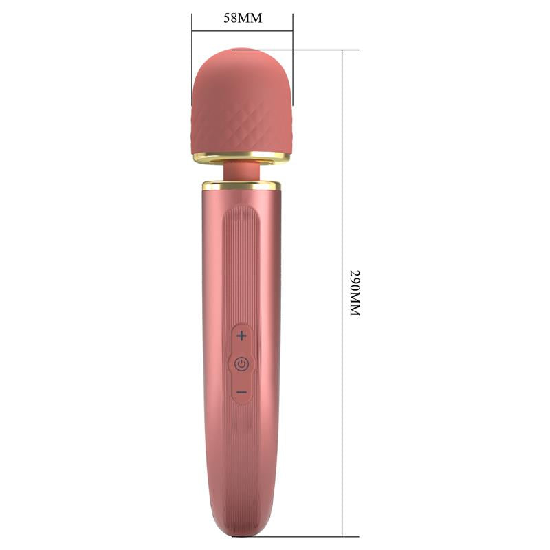PRETTYLOVE - MASAJEADOR USB SILICONA ROSA