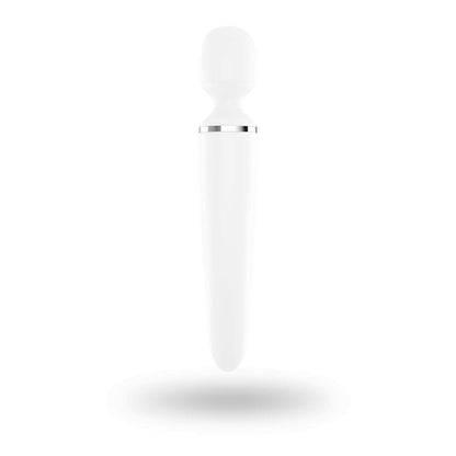 SATISFYER - MASAJEADOR WAND-ER WOMAN BLANCO Y DORADO