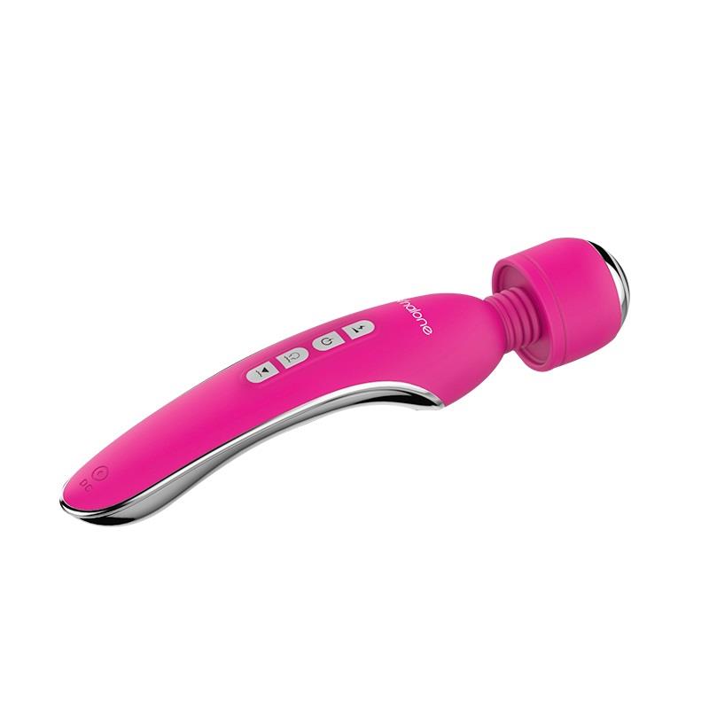 NALONE - MASAJEADOR Y VIBRADOR ELECTRO FUCHSIA