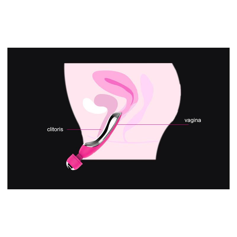 NALONE - MASAJEADOR Y VIBRADOR ELECTRO FUCHSIA