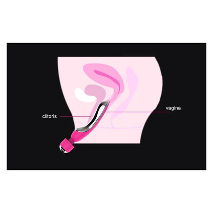 NALONE - MASAJEADOR Y VIBRADOR ELECTRO FUCHSIA
