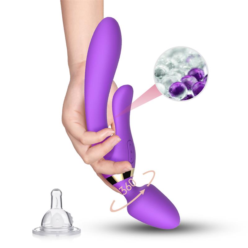 URBAN SKY - MASAJEADOR Y VIBRADOR PÚRPURA