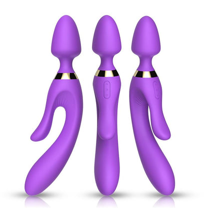 URBAN SKY - MASAJEADOR Y VIBRADOR PÚRPURA