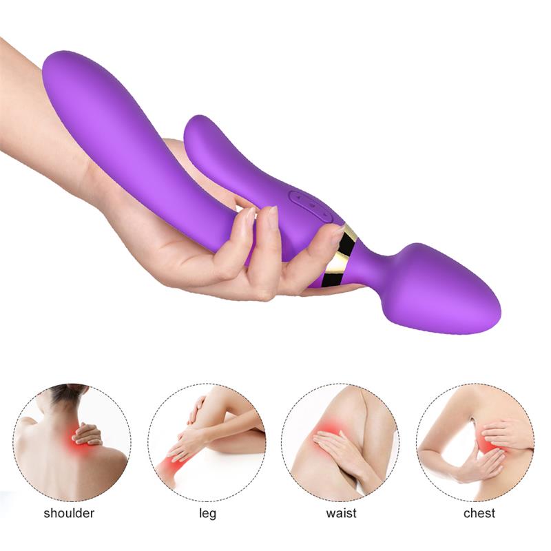 URBAN SKY - MASAJEADOR Y VIBRADOR PÚRPURA