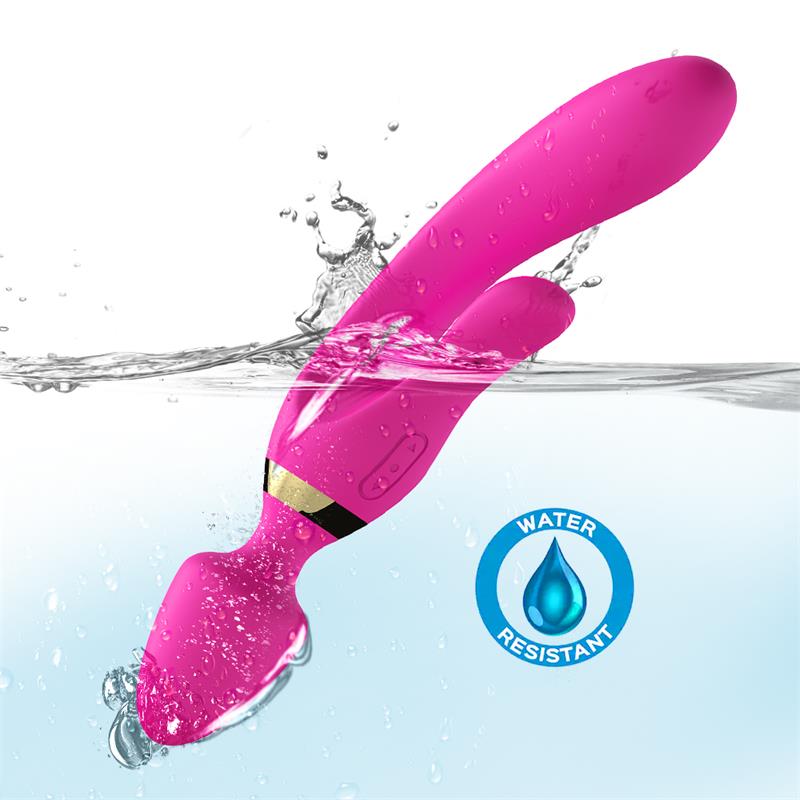URBAN SKY - MASAJEADOR Y VIBRADOR ROSA