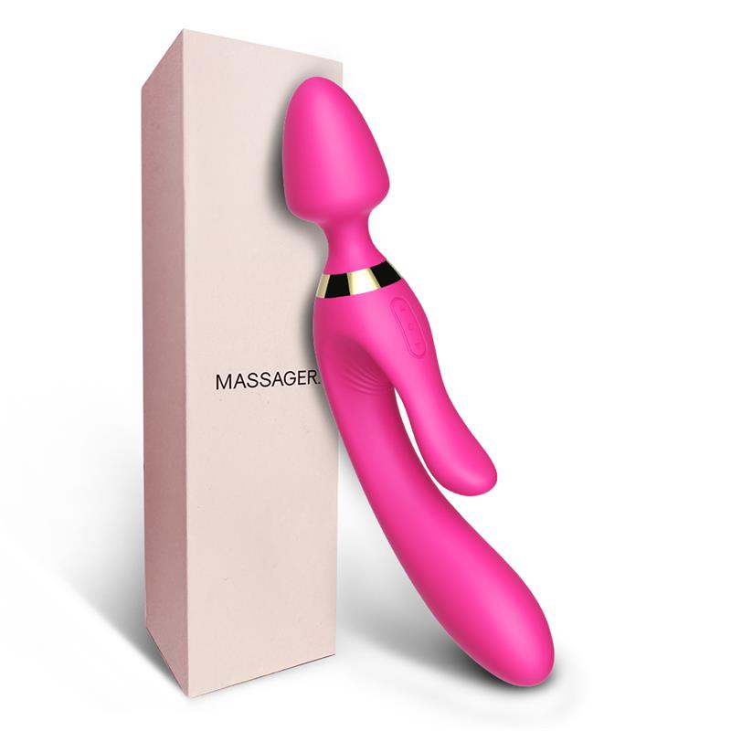 URBAN SKY - MASAJEADOR Y VIBRADOR ROSA