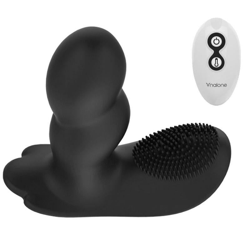 NALONE - MASAJEDOR LOLI USB SILICONA NEGRO