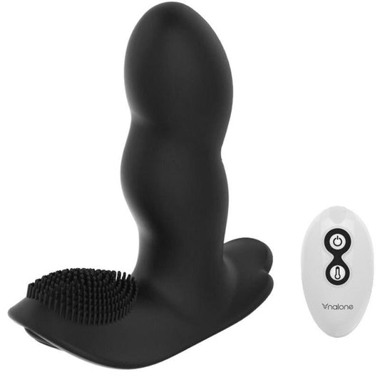 NALONE - MASAJEDOR LOLI USB SILICONA NEGRO