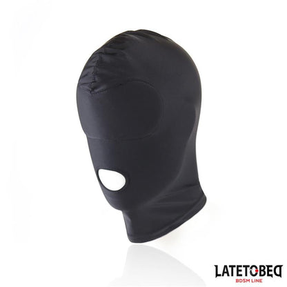LATETOBED BDSM LINE - MÁSCARA ABERTURA BOCA NEGRA