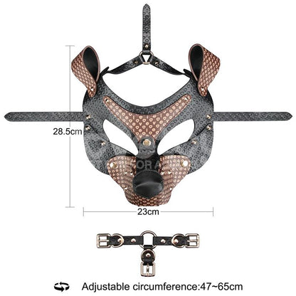 LOVETOY - MÁSCARA CACHORRO REBELLION REIGN CLASSIC