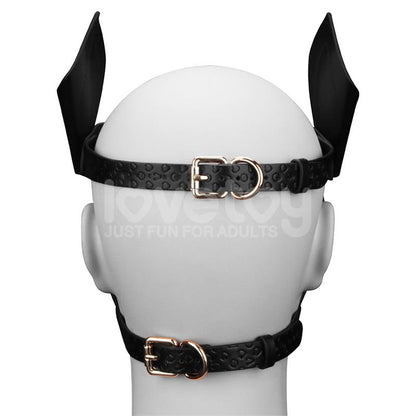 LOVETOY - MÁSCARA CACHORRO REBELLION REIGN HOWL BLANCO