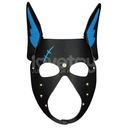 LOVETOY - MÁSCARA CACHORRO REBELLION REIGN SCARRED ALPHA PUP AZUL