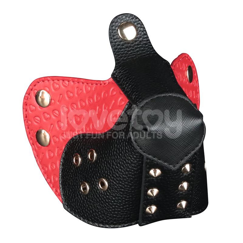 LOVETOY - MÁSCARA CACHORRO REBELLION REIGN SCARRED ALPHA ROJO