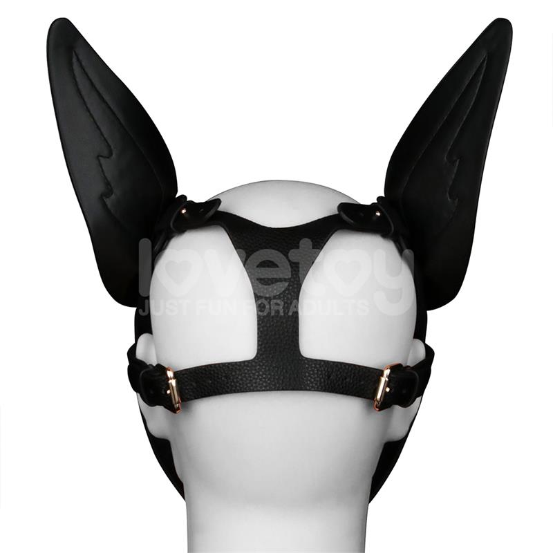 LOVETOY - MÁSCARA CACHORRO REBELLION REIGN SCARRED ALPHA ROJO