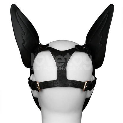 LOVETOY - MÁSCARA CACHORRO REBELLION REIGN SCARRED ALPHA ROJO