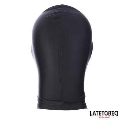 LATETOBED BDSM LINE - MÁSCARA CON APERTURA OJOS Y BOCA NEGRA
