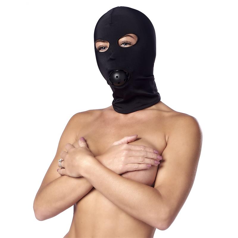 BONDAGE PLAY - MÁSCARA CON MORDAZA