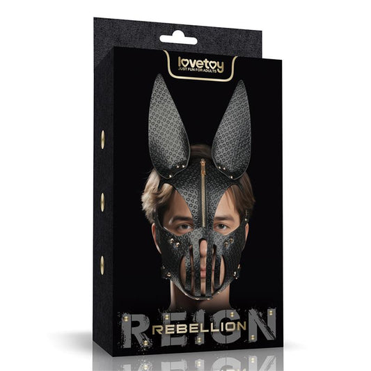 LOVETOY - MÁSCARA CONEJO REBELLION REIGN DARK BUNNY