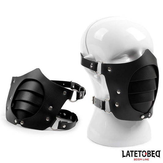 LATETOBED BDSM LINE - MÁSCARA ESTILO PUNK AJUSTABLE