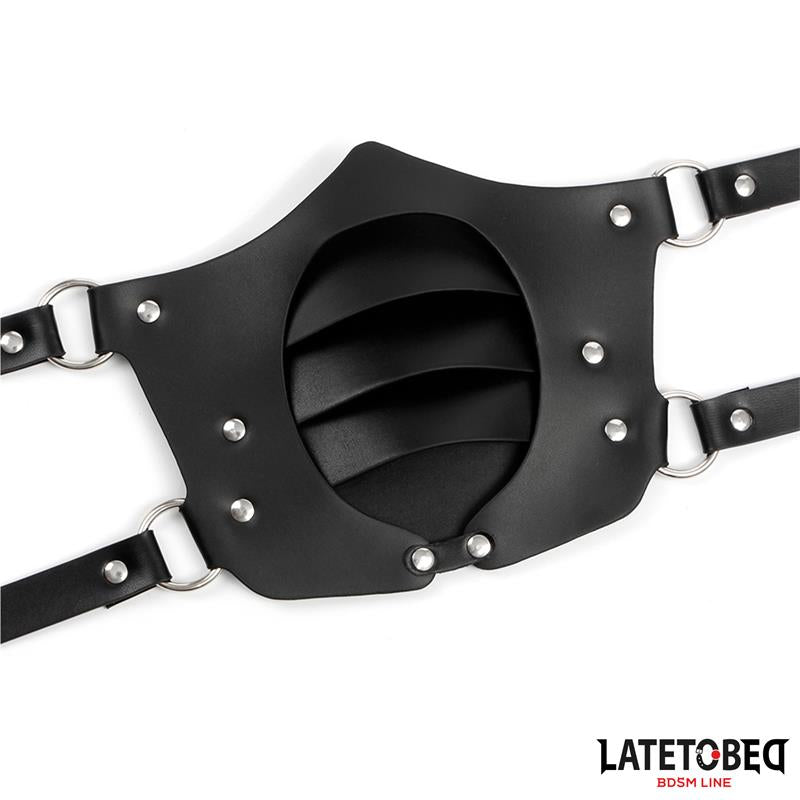 LATETOBED BDSM LINE - MÁSCARA ESTILO PUNK AJUSTABLE