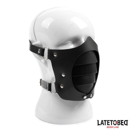 LATETOBED BDSM LINE - MÁSCARA ESTILO PUNK AJUSTABLE