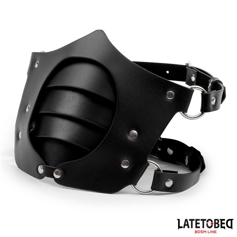 LATETOBED BDSM LINE - MÁSCARA ESTILO PUNK AJUSTABLE