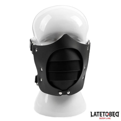LATETOBED BDSM LINE - MÁSCARA ESTILO PUNK AJUSTABLE