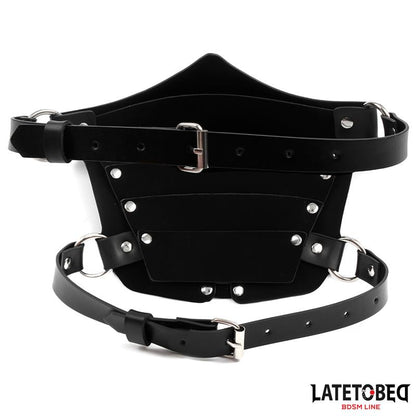LATETOBED BDSM LINE - MÁSCARA ESTILO PUNK AJUSTABLE