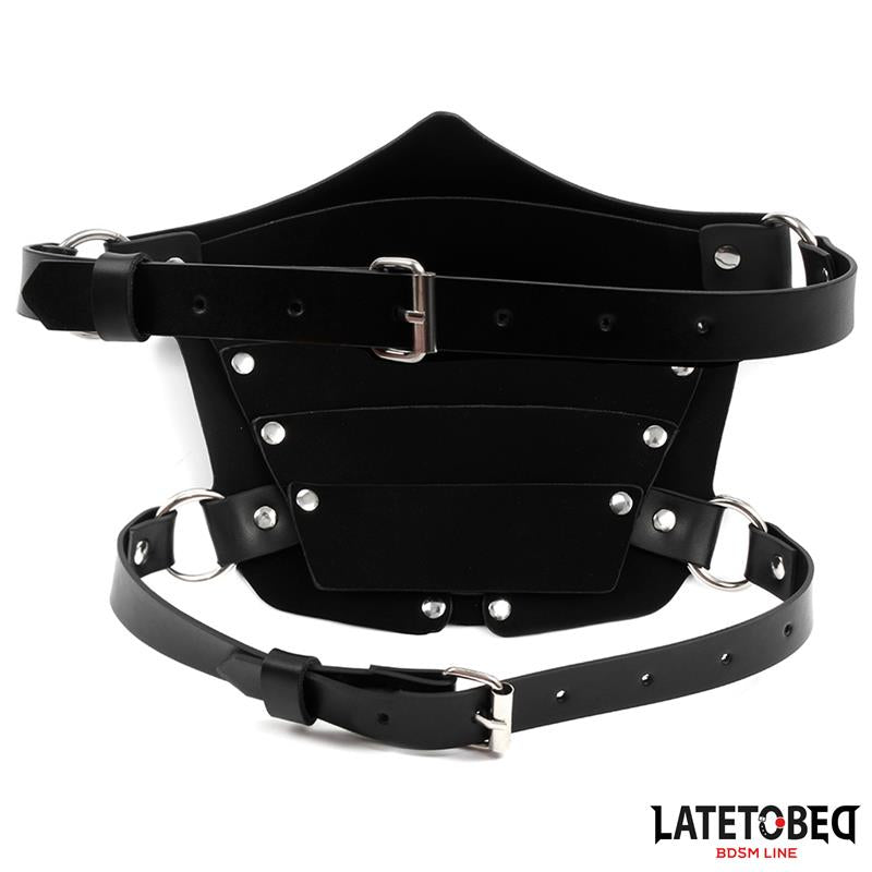 LATETOBED BDSM LINE - MÁSCARA ESTILO PUNK AJUSTABLE
