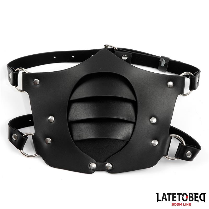 LATETOBED BDSM LINE - MÁSCARA ESTILO PUNK AJUSTABLE